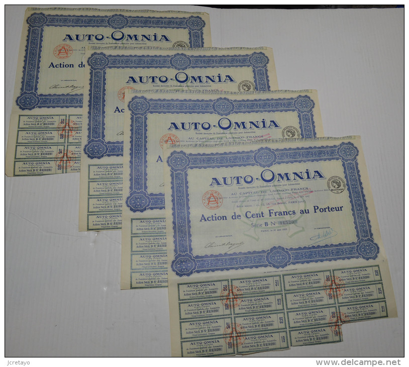 4 Titres, Auto Omnia - Automobile