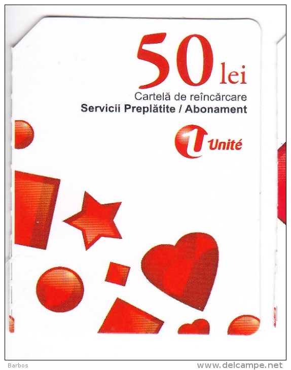 Moldova   Moldavie  Moldau ,  Prepaid Phonecard -  Unlte  ,  50 Lei , Paper , Used - Moldavie