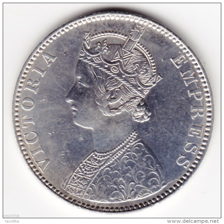 @Y@    BRITISH INDIA   1 Rupee 1891 High Grade (2336) - India