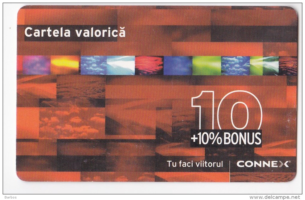 Romania ,  Prepaid Phonecard -  Connex  ,  10  , Paper , Used - Romania