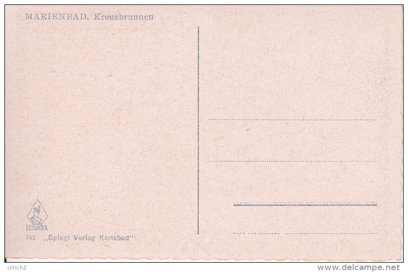 AK Marienbad - Kreuzbrunnen (11746) - Sudeten