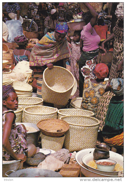 BANFORA (Haute-Volta) - Le Marché - Burkina Faso