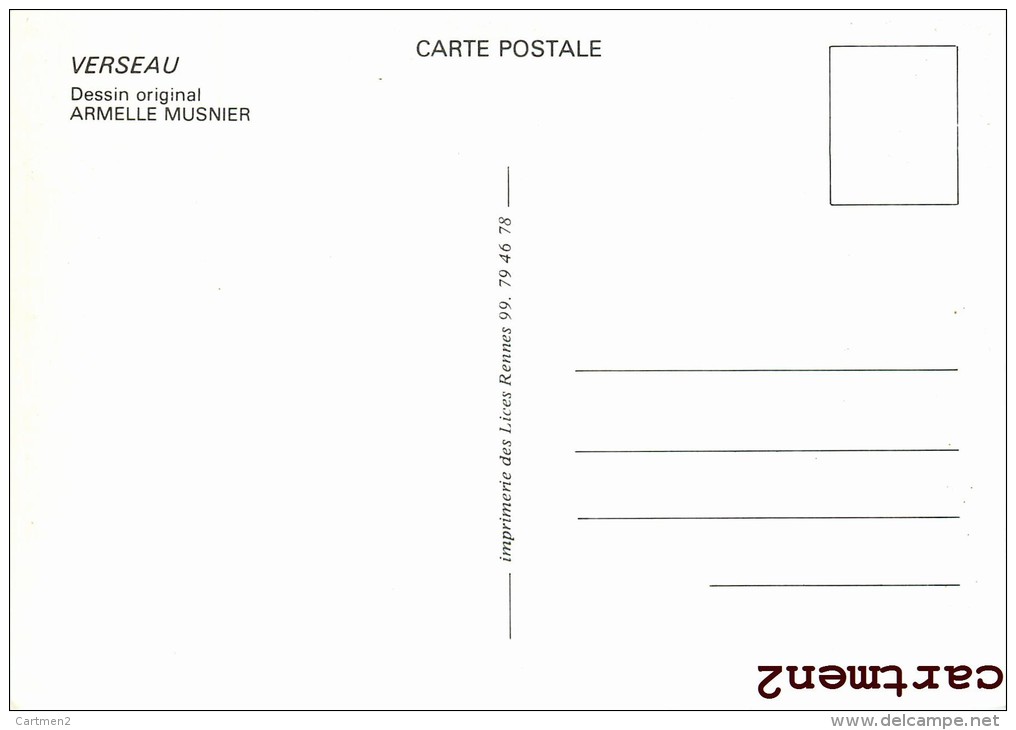 SERIE COMPLETE : LES 12 SIGNES DU ZODIAQUE ILLUSTRATEUR ARMELLE MUSNIER DESSIN ORIGINAL