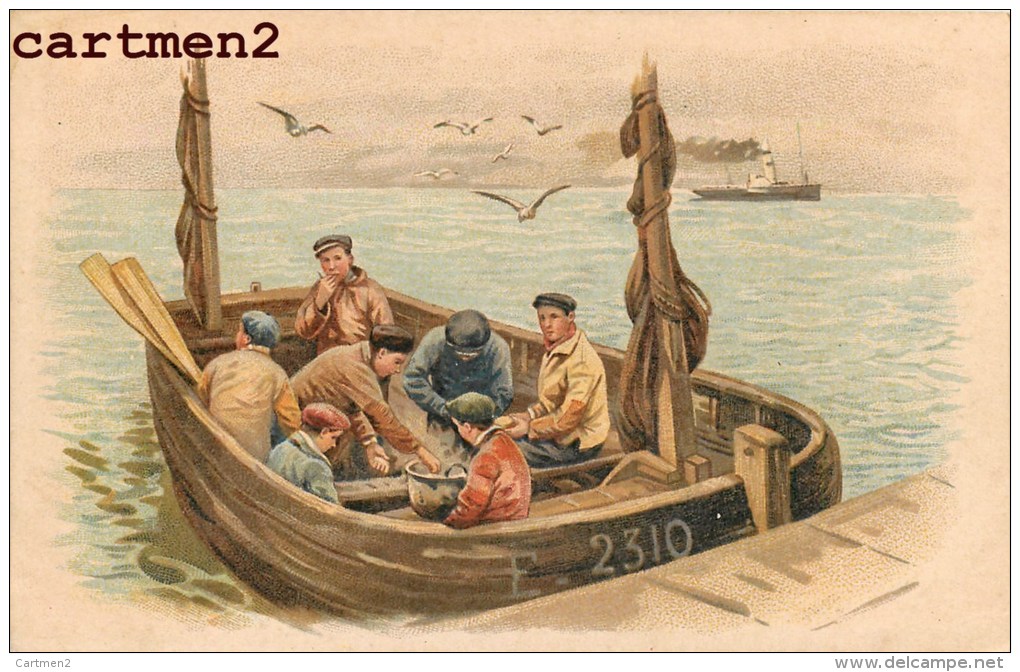 ILLUSTRATEUR HOLLANDAIS PECHEUR NEERLANDAIS PECHE FISH VOLENDAM HOLLAND NEDERLAND ILLUSTRATOR - Zonder Classificatie