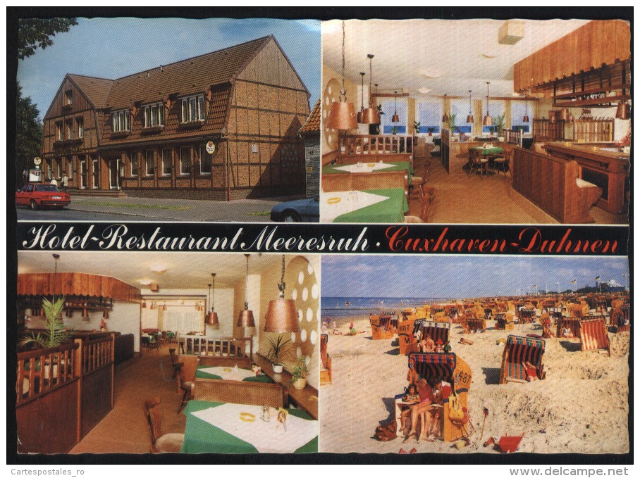 Cuxhaven-Duhnen-Hotel Restaurant Meeresruh-unused,perfect Shape - Cuxhaven