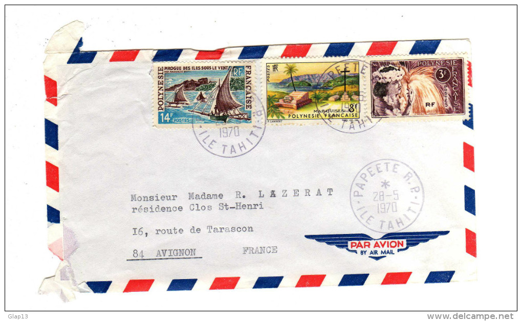 ENVELOPPE DE 1970 - Lettres & Documents