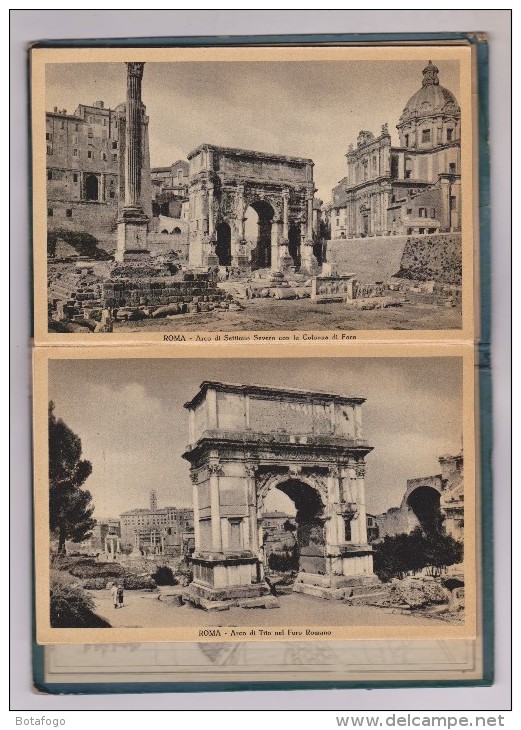 CARNET 32  PHOTOS NON DETACHABLES(avec description au do) MONUMENTS  ROME II