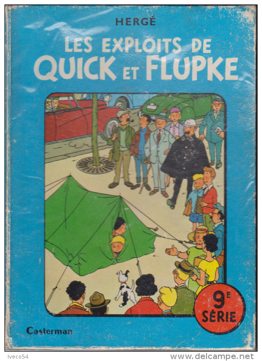 Quick Et Flupke " Les Exploits  9 ème Série - Hergé