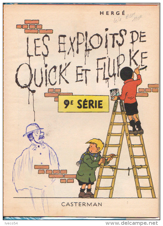 Quick Et Flupke " Les Exploits  9 ème Série - Hergé