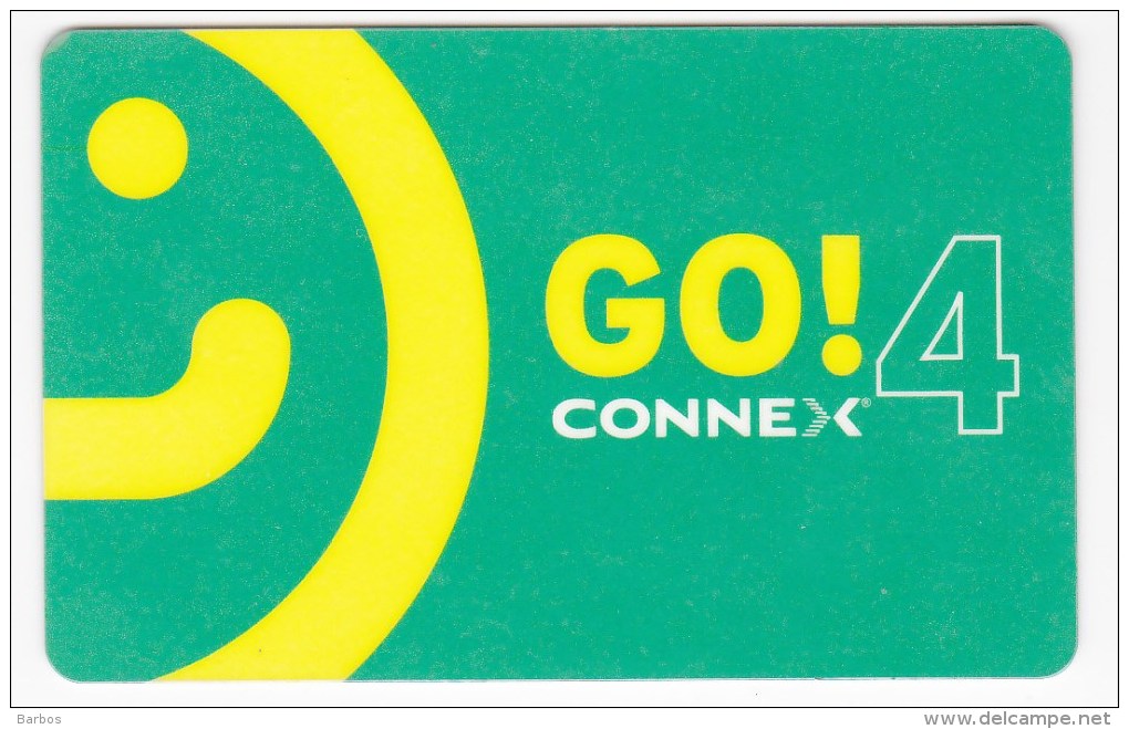 Romania ,  Prepaid Phonecard -  Connex Go 4 , Plastic , Used - Romania