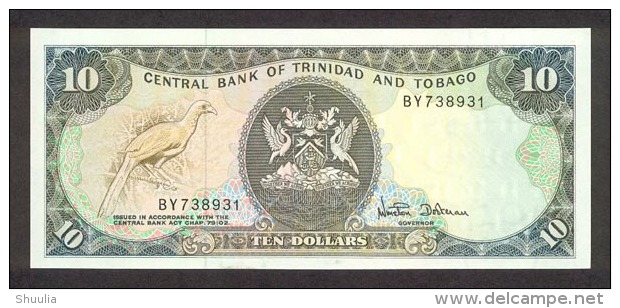 Trinidad And Tobago 10 Dollars 1985 Pick 38d UNC - Trinidad & Tobago