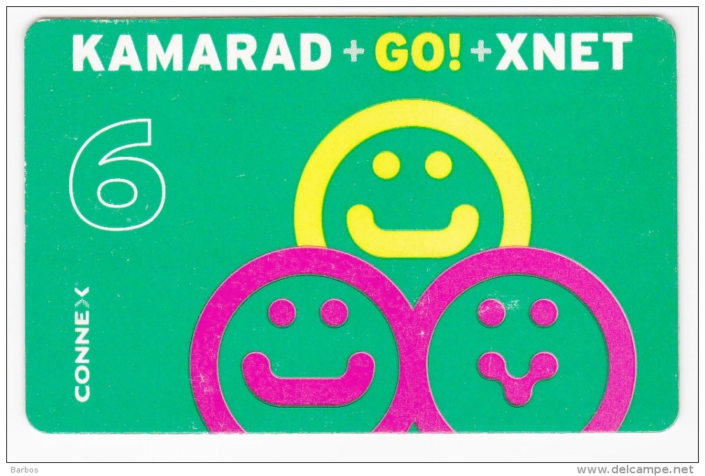 Romania ,  Prepaid Phonecard -  Connex , Camarad , 6 Euro ,  Used - Roumanie