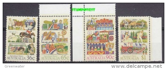 Australia 1987 Agriculture 4v ** Mnh (19326E) - Gebruikt