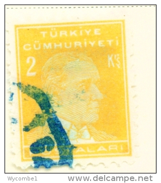 TURKEY  -  1931 To 1954  Kemal Attaturk Definitive  2k  Used As Scan - Used Stamps