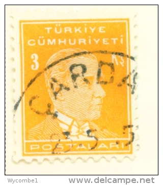 TURKEY  -  1931 To 1954  Kemal Attaturk Definitive  3k  Used As Scan - Used Stamps