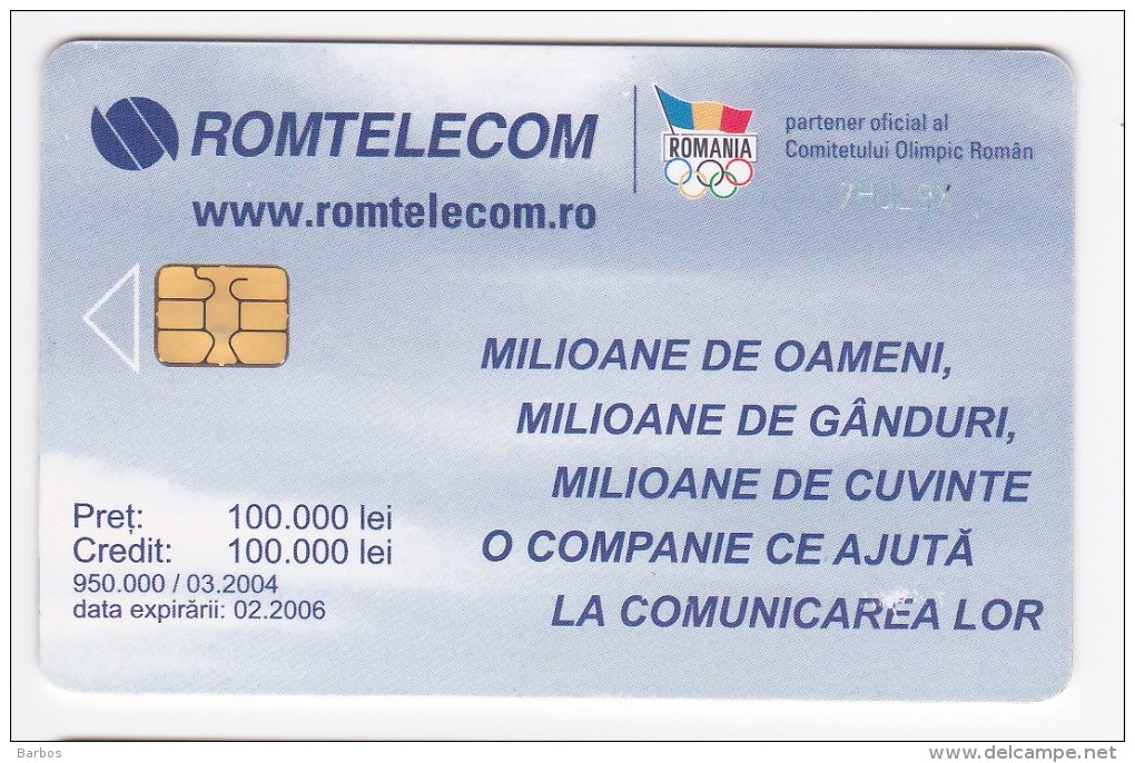 Romania ,  Phonecard  , 2004 ,  Used - Romania