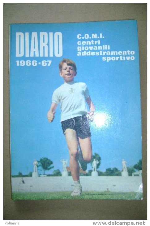 PCM/23 DIARIO C.O.N.I. 1966-67/ATLETICA/CALCIO/C ANOA/CICLISMO/HOCKEY/NUOT O/TENNIS - Livres