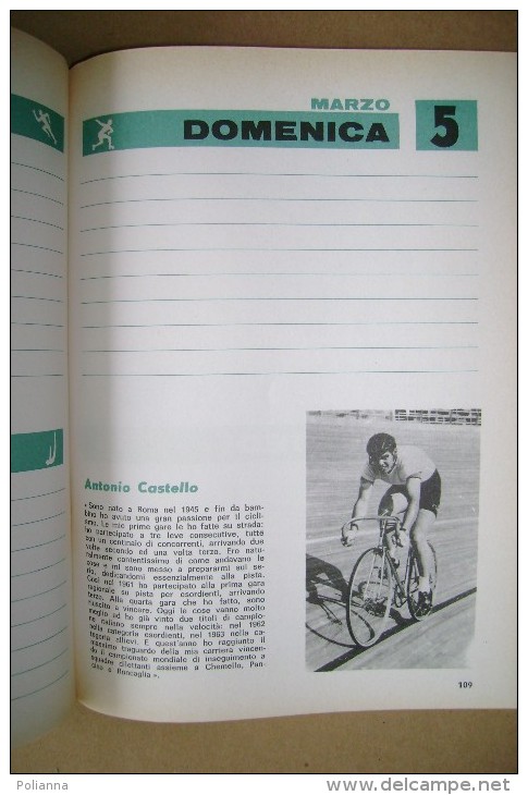 PCM/23 DIARIO C.O.N.I. 1966-67/ATLETICA/CALCIO/C ANOA/CICLISMO/HOCKEY/NUOT O/TENNIS - Livres