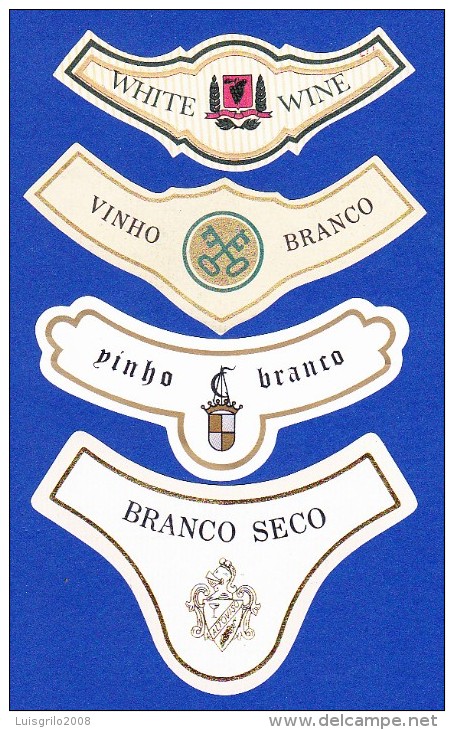 4 GARGANTILHAS  / COLLIERS - VINHO BRANCO, PORTUGAL - Collections & Sets