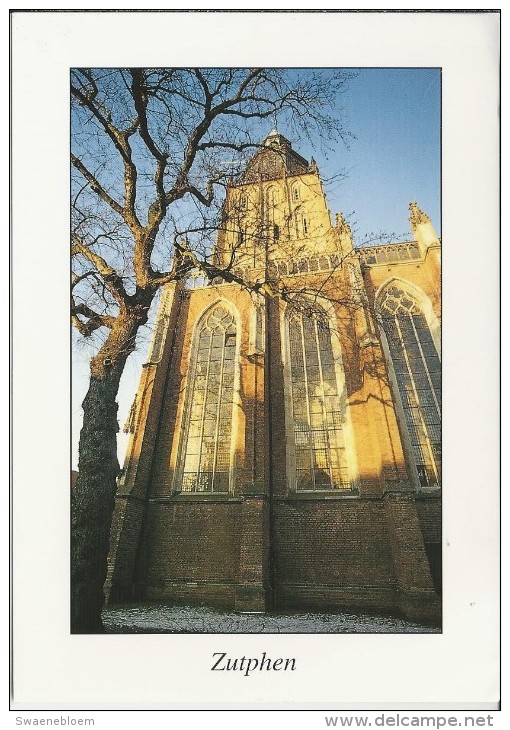 NL.- Zutphen. St. Walburgskerk. Kerk. 2 Scans - Zutphen