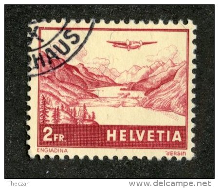 5319 Swiss 1941 Mi.#393 (o) Scott # C33  (cat. 4.50€) -- Offers Welcome! - Gebraucht