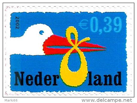 Netherlands - 2002 - Greetings - Five For The Baby - Mint Self-adhesive Stamp - Nuovi