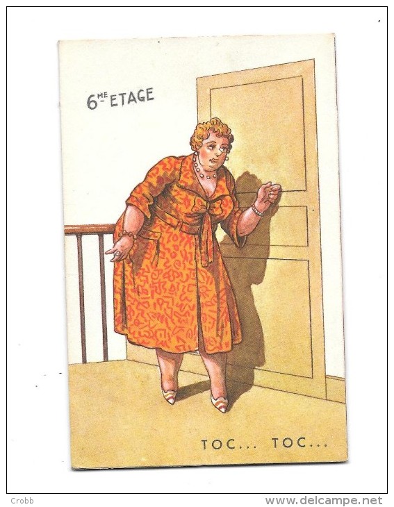 7396 - CPA Humoristique à Système J. CHAPERON : Carte Qui S'ouvre - Chaperon, Jean