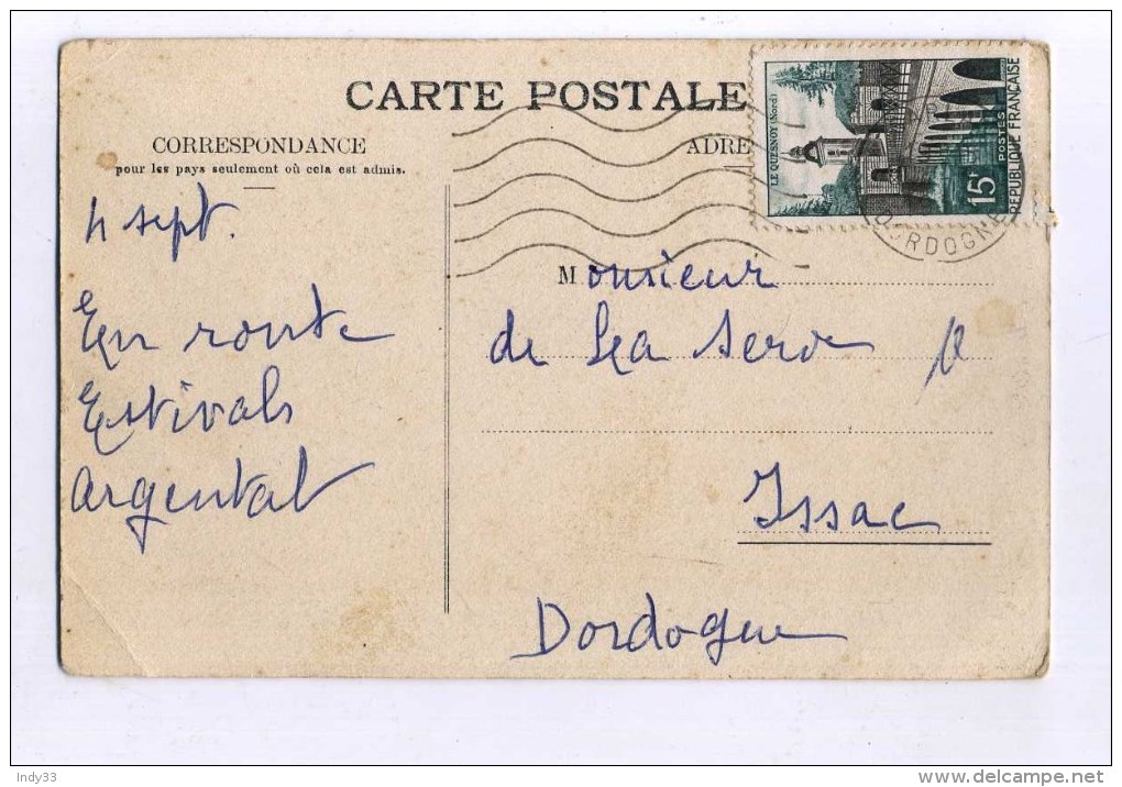 - FRANCE 1950/59 . N°1106 Y&T SUR CP . VARIETES DE COULEURS . - Covers & Documents