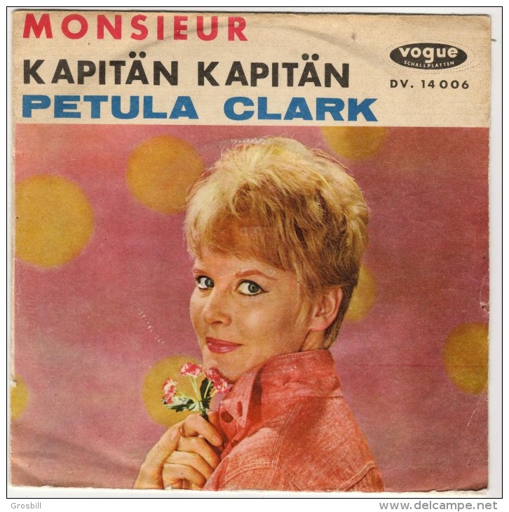 Petula CLARK : Monsieur / Kapitän Kapitän (Sg) - Sonstige - Deutsche Musik