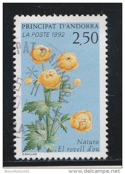 Andorre Français 1992 - Timbres Yvert & Tellier N° 416 Et 420 - Used Stamps