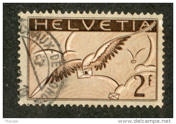 5357 Swiss 1930  Mi.# 245z  (o)  Scott # C15a  (cat. 13.€) -- Offers Welcome! - Oblitérés