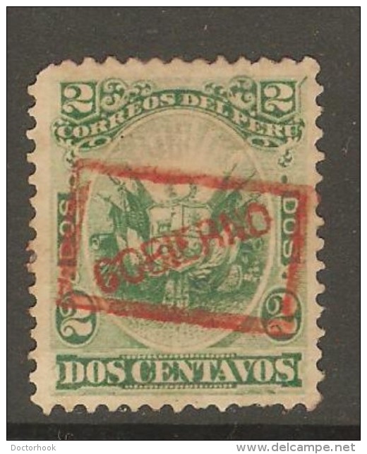 PERU    Scott  # O 3* VF MINT LH - Peru