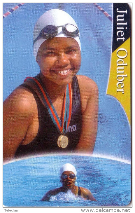 ARUBA PRIVEE JULIET ODUBER MEDAILLE D OR 7.50 AFL UT OR MINT - Aruba