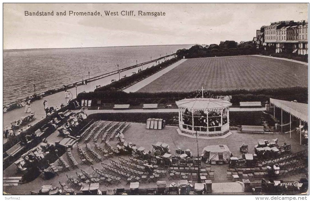 KENT - RAMSGATE - BANDSTAND AND PROMENADE Kt756 - Ramsgate