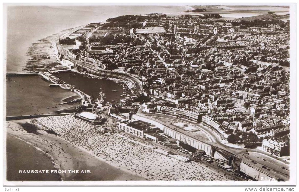 KENT - RAMSGATE - FROM THE AIR RP Kt759 - Ramsgate