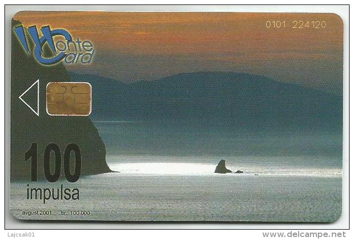 Montenegro 2001. Chip Card Sea - Montenegro