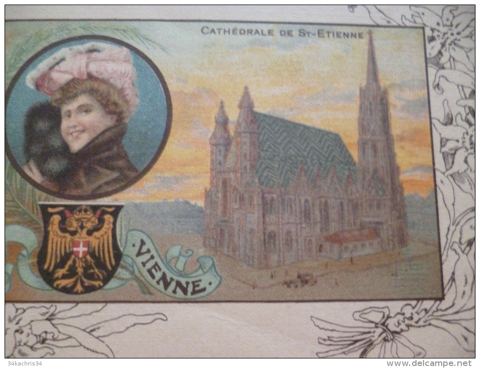 Rare CPA Viennoise Vienne Cathédrale De Saint Etienne - Saint Etienne