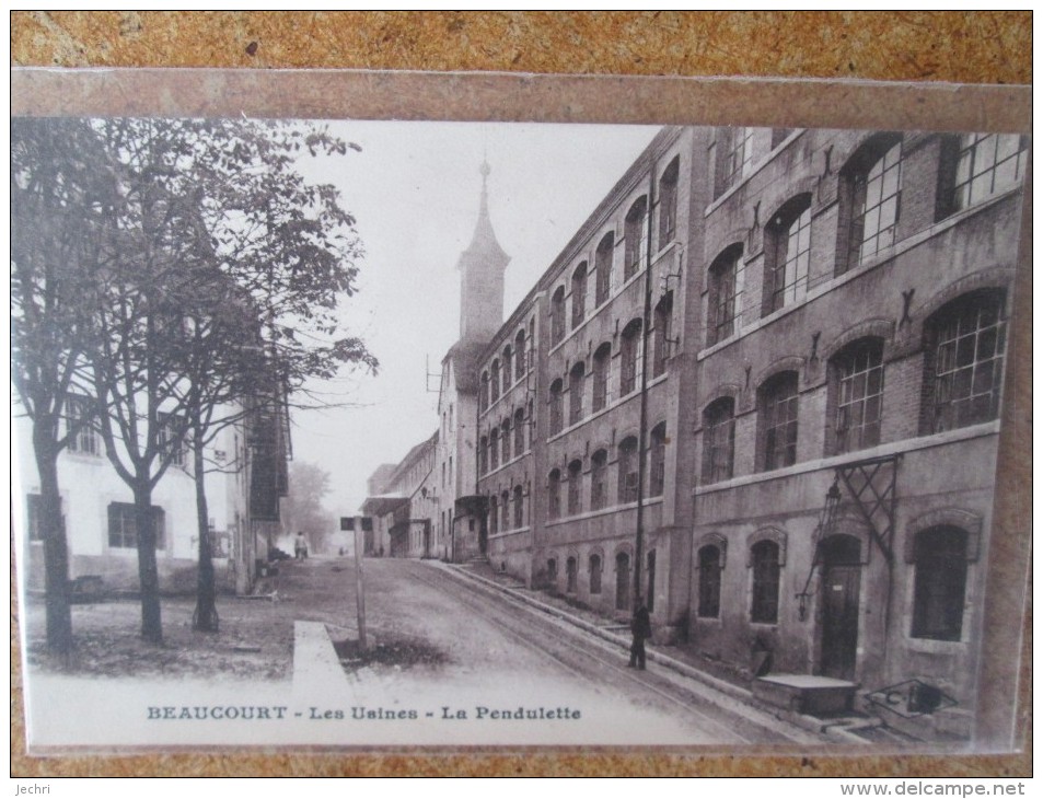 BEAUCOURT LES USINES LA PENDULETTE - Beaucourt