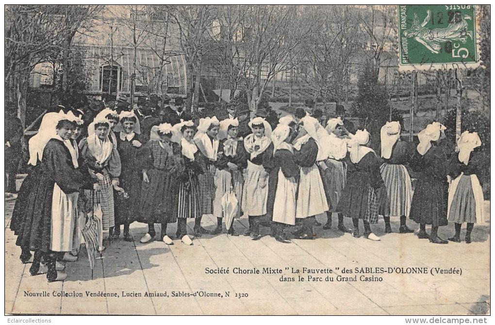 Les Sables D'Olonne   85     Chorale Mixte "Les Fauvettes" - Sables D'Olonne