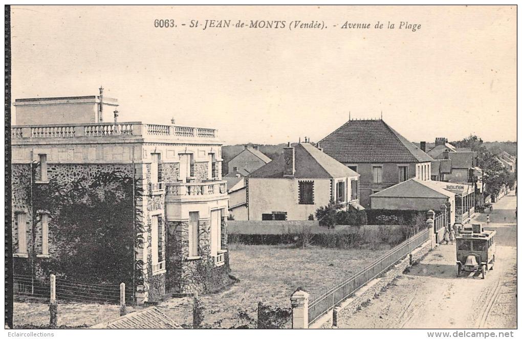 St Jean De Monts    85    Avenue De La Plage Autobus - Saint Jean De Monts