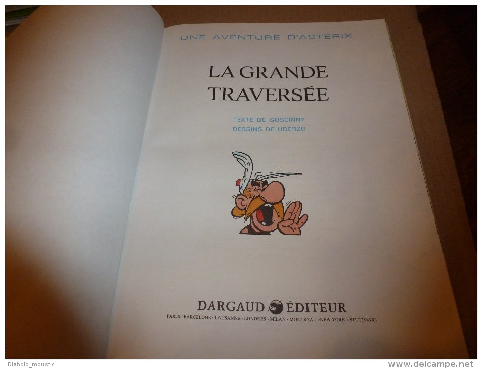 1975 ASTERIX  La Grande Traversée - Astérix