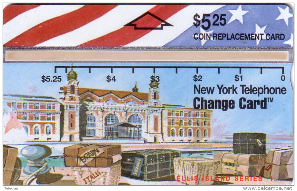 USA NYNEX HOLOGRAPHIQUE  LANDIS ELLIS ISLAND HARBOR N° 303A...MINT NEUF - Cartes Holographiques (Landis & Gyr)