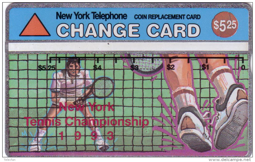 USA NYNEX HOLOGRAPHIQUE  LANDIS TENNIS 1993 NEW YORK N° 308A...MINT NEUF - [1] Tarjetas Holográficas (Landis & Gyr)