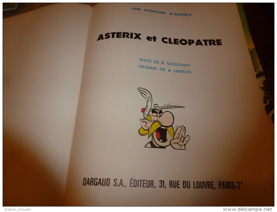 1965 ASTERIX  Et  CLEOPATRE - Astérix