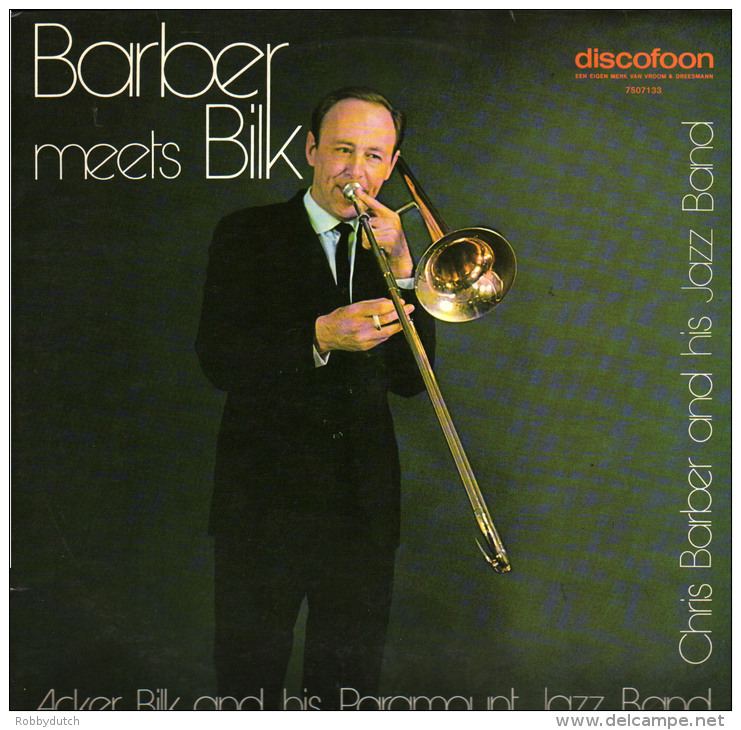 * LP *  CHRIS BARBER And MR. ACKER BILK - BARBER MEETS BILK (Holland EX-!!!) - Jazz