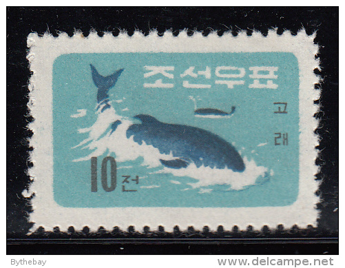 Korea North Unused Scott #293 10ch Whale - Corée Du Nord