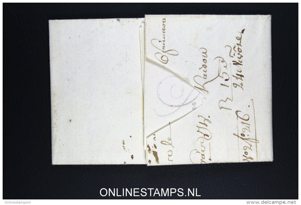 Belgium:  Letter Verviers To Colmar France, 1800 , 96 VERVIERS - 1794-1814 (Période Française)