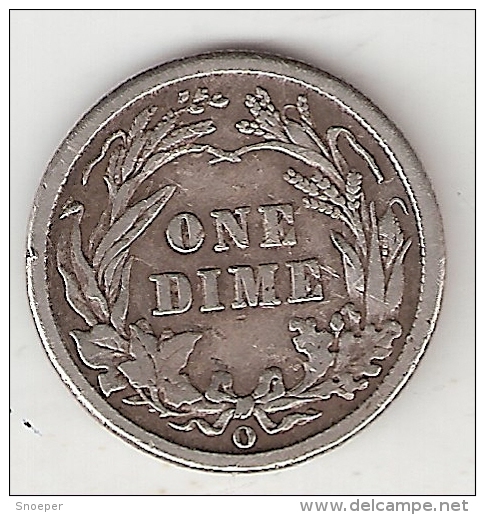 *usa  1 Dime    1907 O !! Km  113  Vf - 1892-1916: Barber