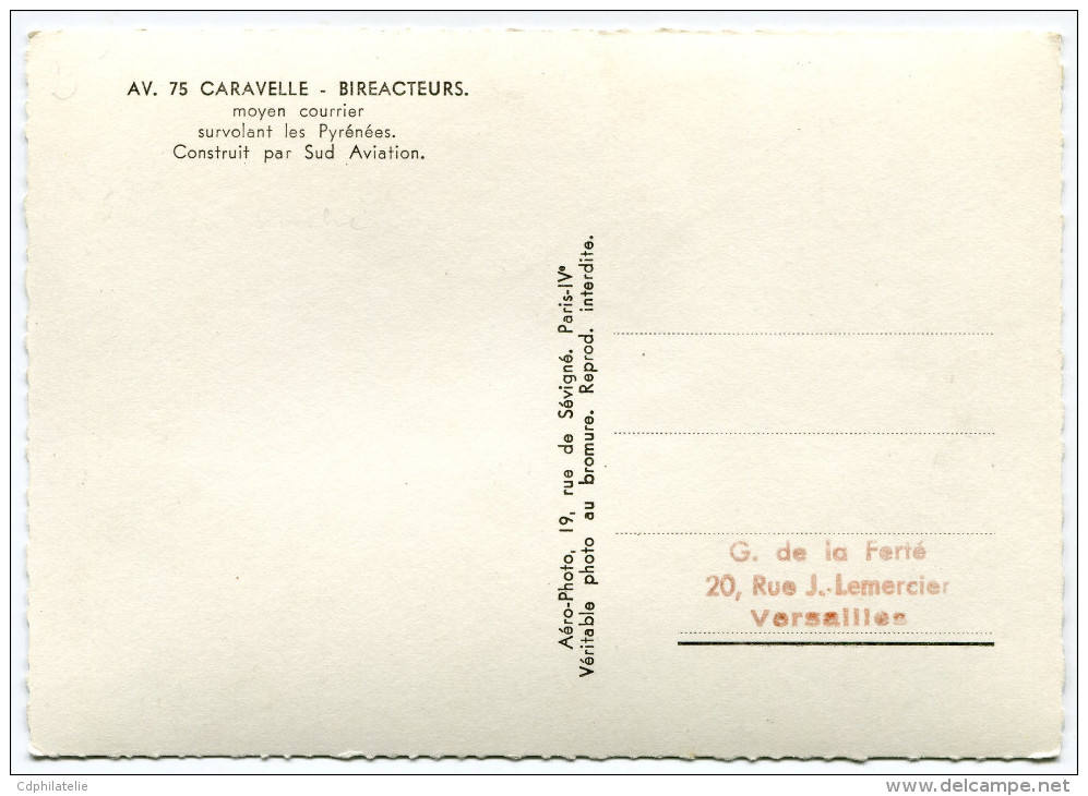 HAUTE-VOLTA CARTE MAXIMUM DU PA 47   "CARAVELLE"  OBLITERATION  OUAGADOUGOU 21-4-1970 - Haute-Volta (1958-1984)