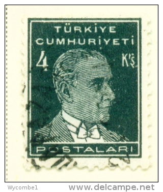 TURKEY  -  1931 To 1954  Kemal Attaturk  4k  Used As Scan - Gebraucht